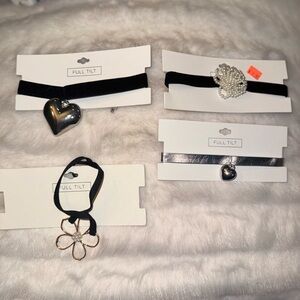 Full Tilt Choker Bundle of 4 adjustable- NWT